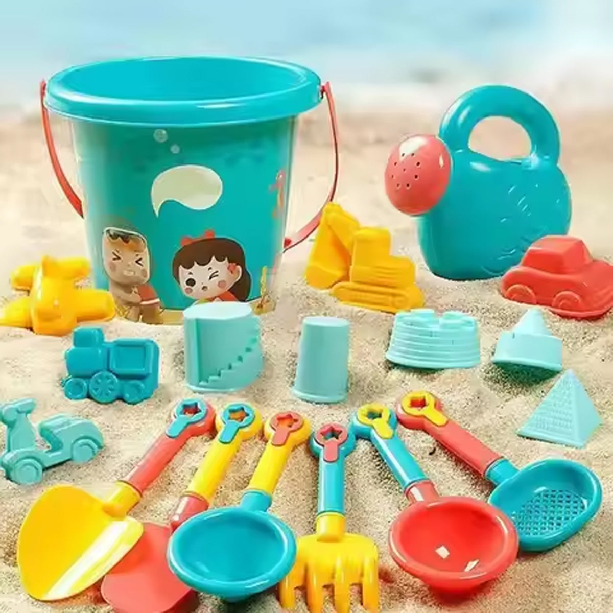 Jessruly® Beach Toys Set – Premium Sand Toy Kit with Shovel