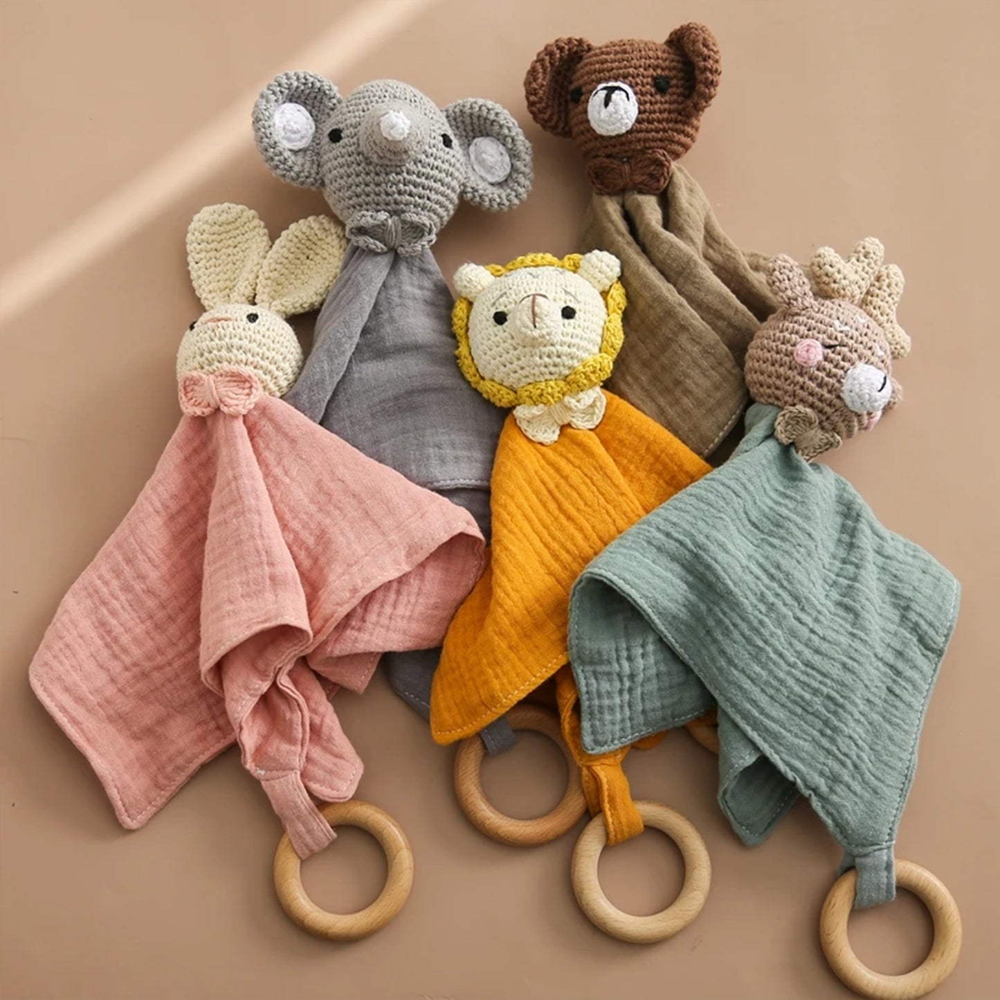Jessruly® Cotton Muslin Lovey