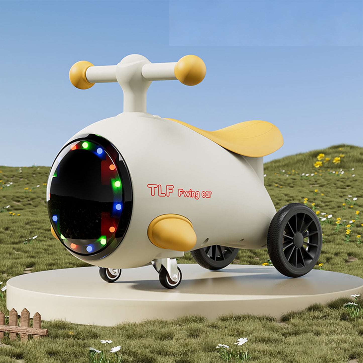 Jessruly® Airplane Wiggle Car
