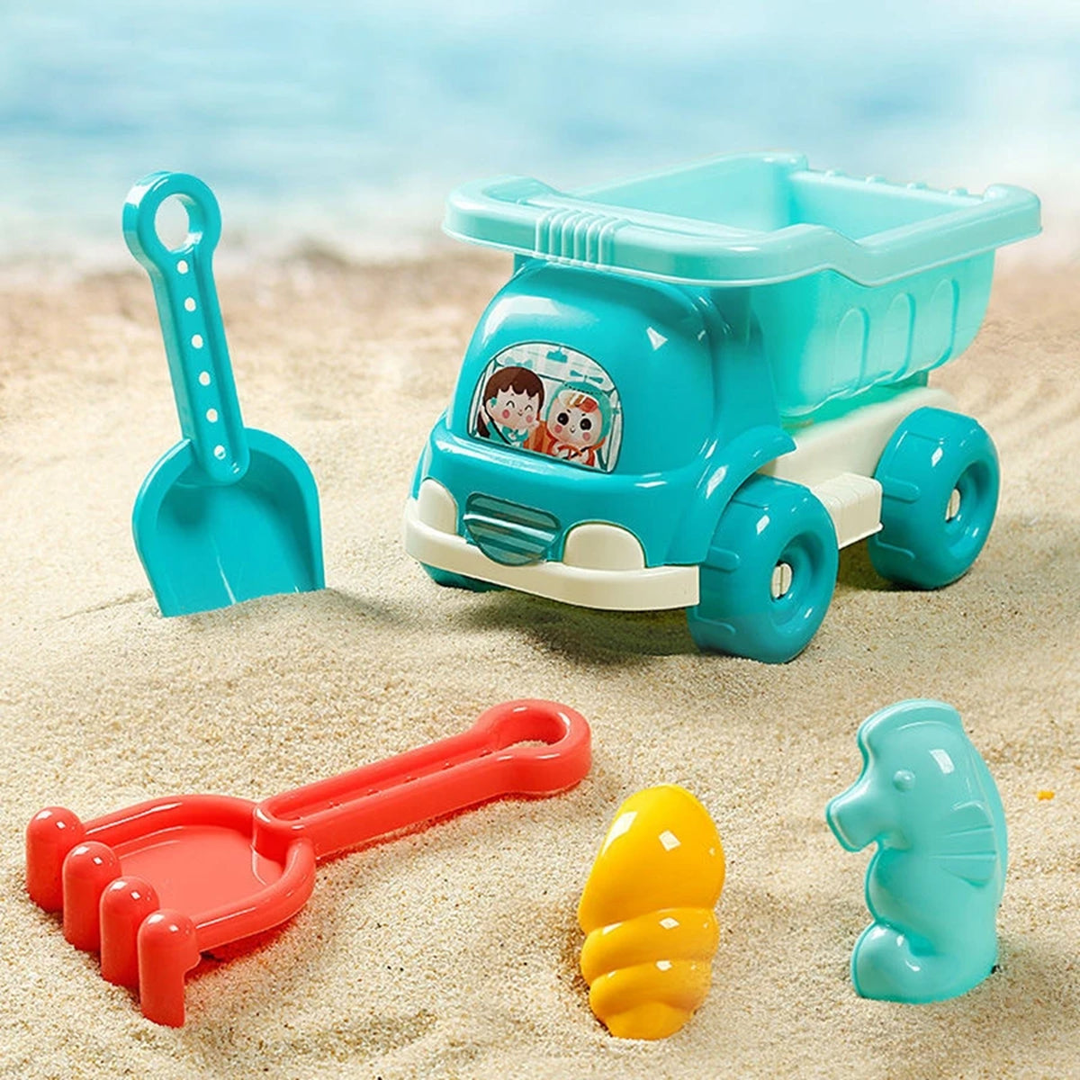 Jessruly® Beach Toys Set – Premium Sand Toy Kit with Shovel
