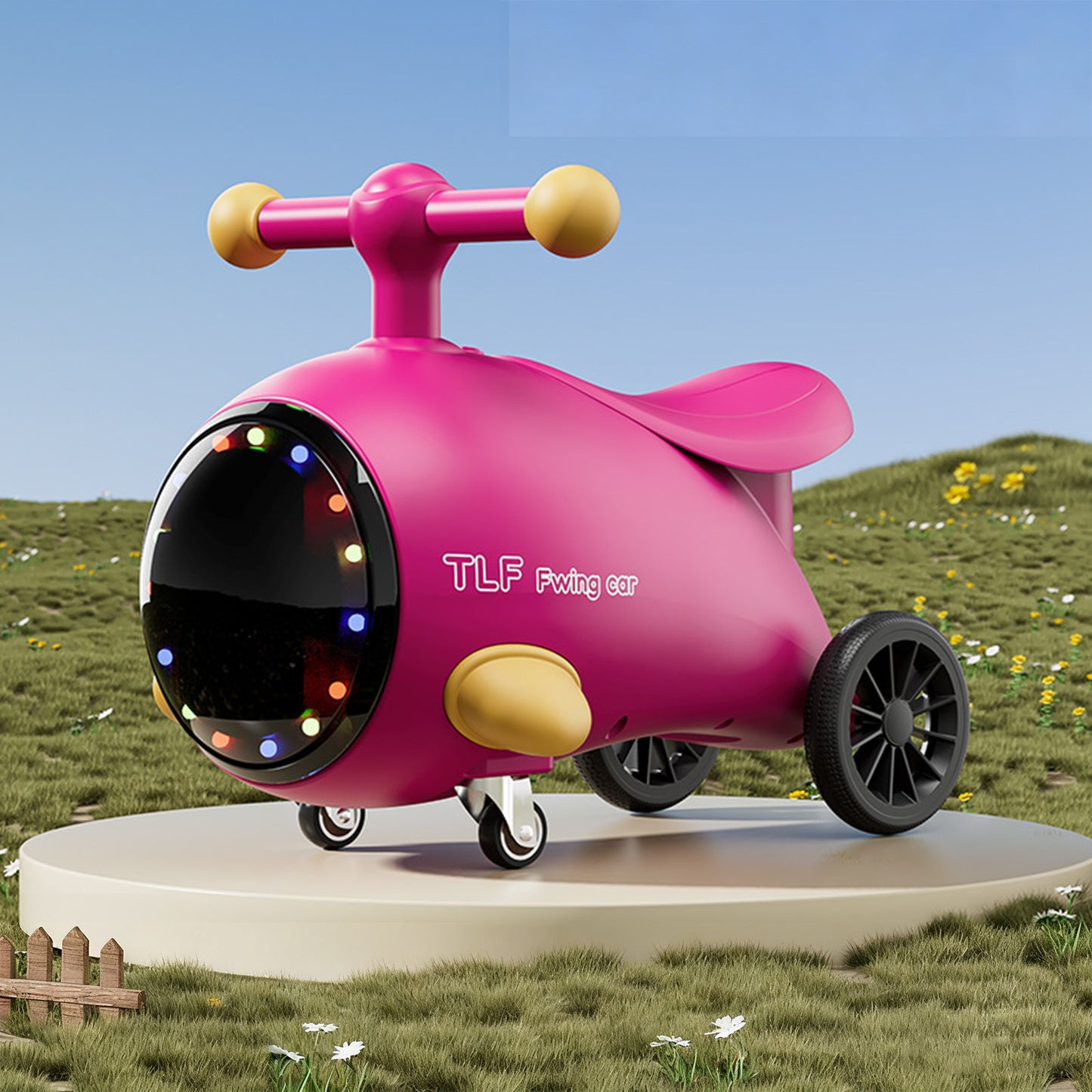Jessruly® Airplane Wiggle Car