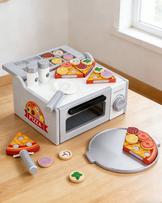 Jessruly® Wooden Pizza Play Set