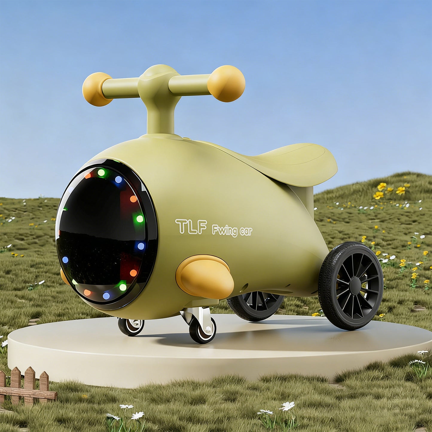 Jessruly® Airplane Wiggle Car