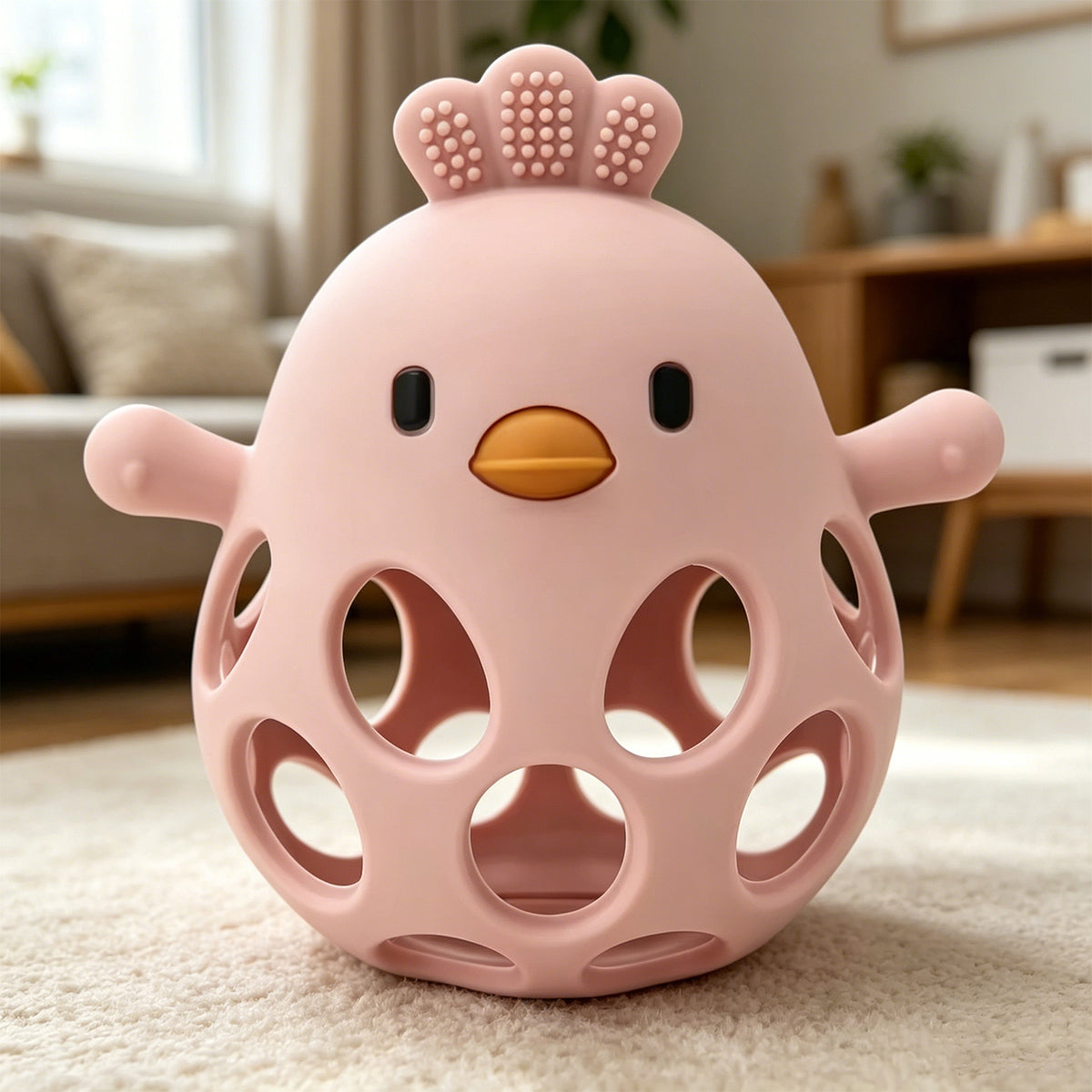 Jessruly® Pacifier Clip & Silicone Teether Glove