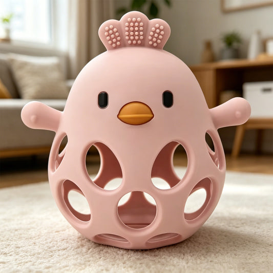 Jessruly® Pacifier Clip & Silicone Teether Glove