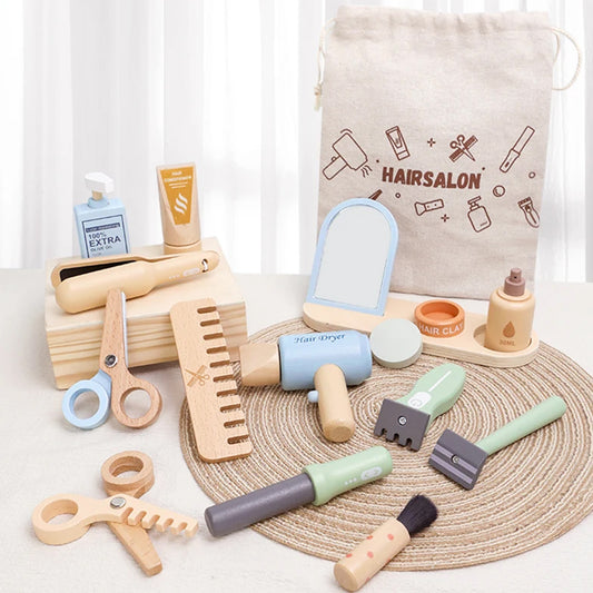 Jessruly® Wooden Beauty Salon Playset