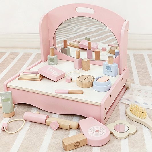 Jessruly® Wooden Makeup Play Set