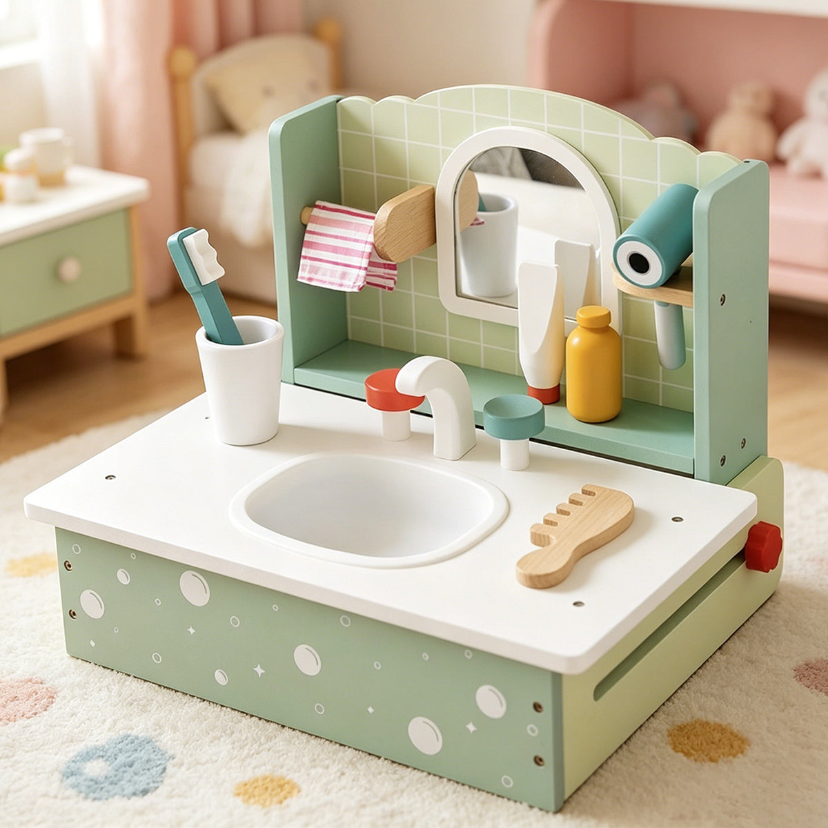 Jessruly® Kids Bathroom Sink Toy Set