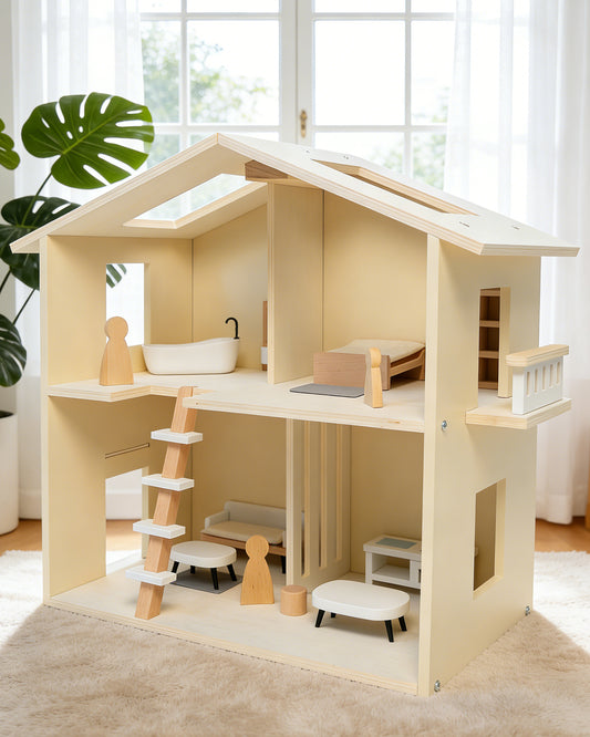 Jessruly® Wooden Dollhouse