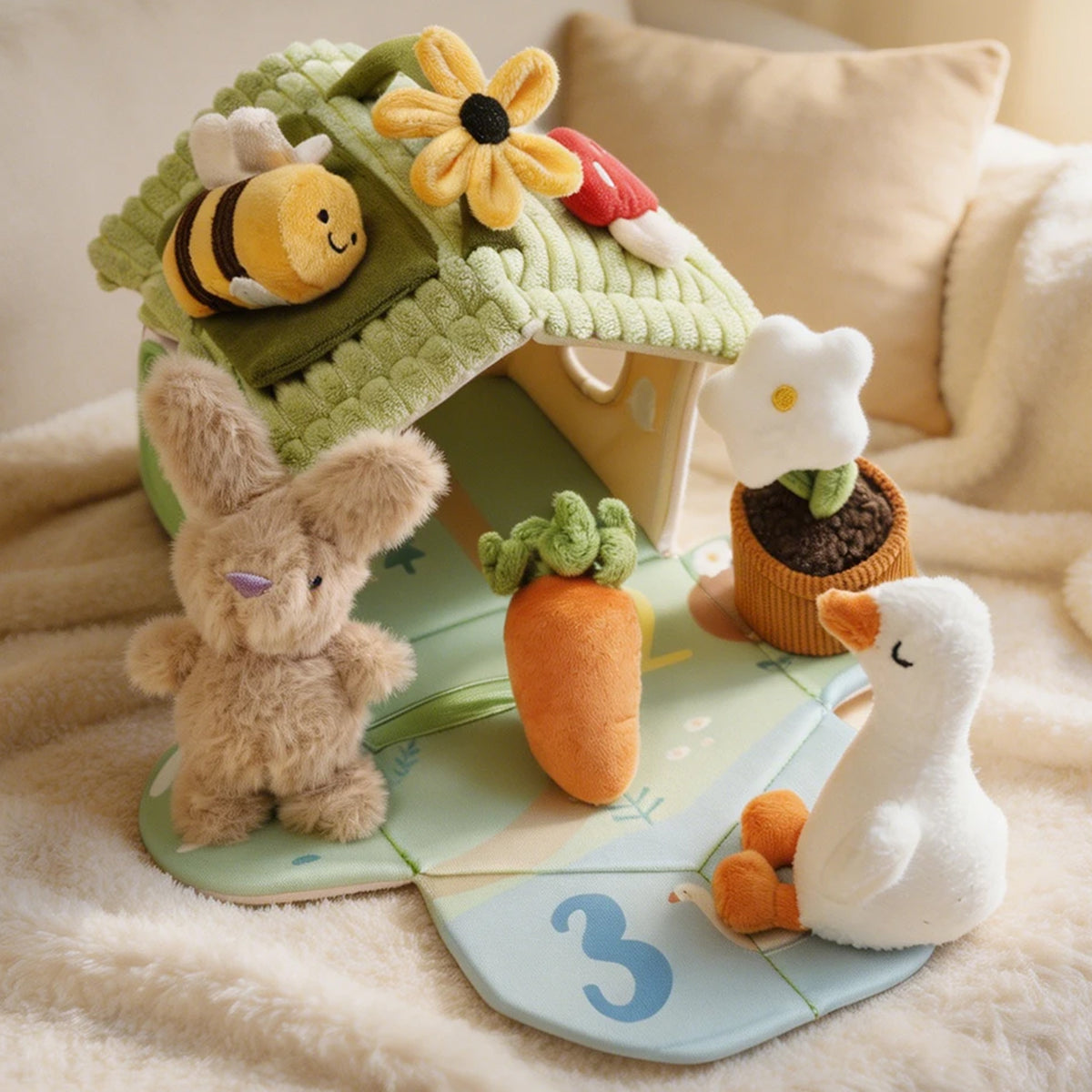 Jessruly® Soft Cotton Sensory Squeeze Toy Set