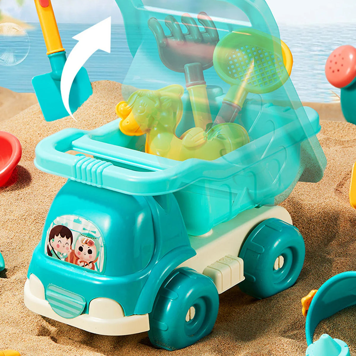 Jessruly® Beach Toys Set – Premium Sand Toy Kit with Shovel
