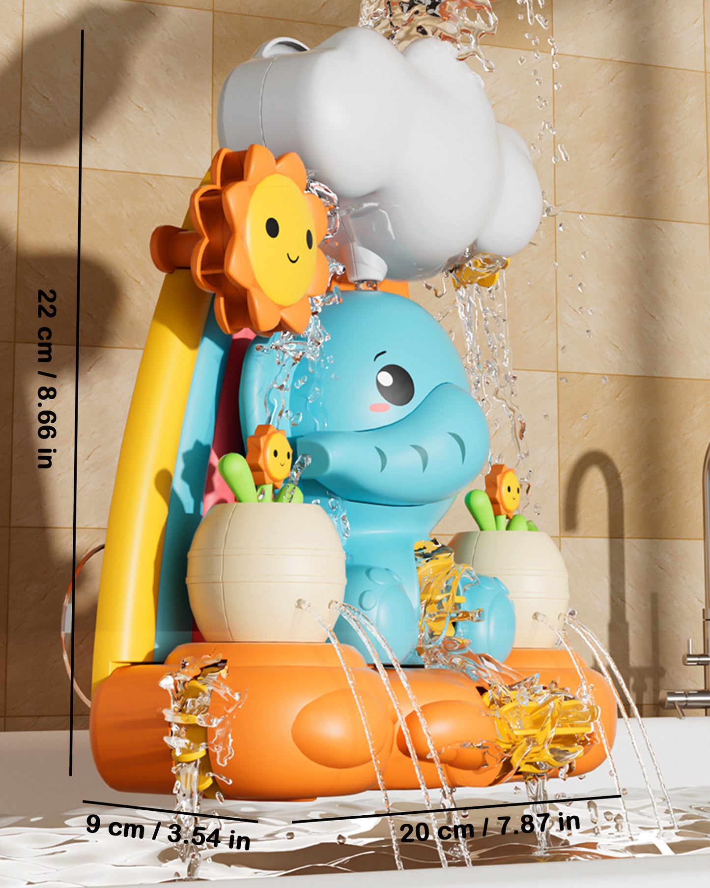 Jessruly® Elephant Bath Toys