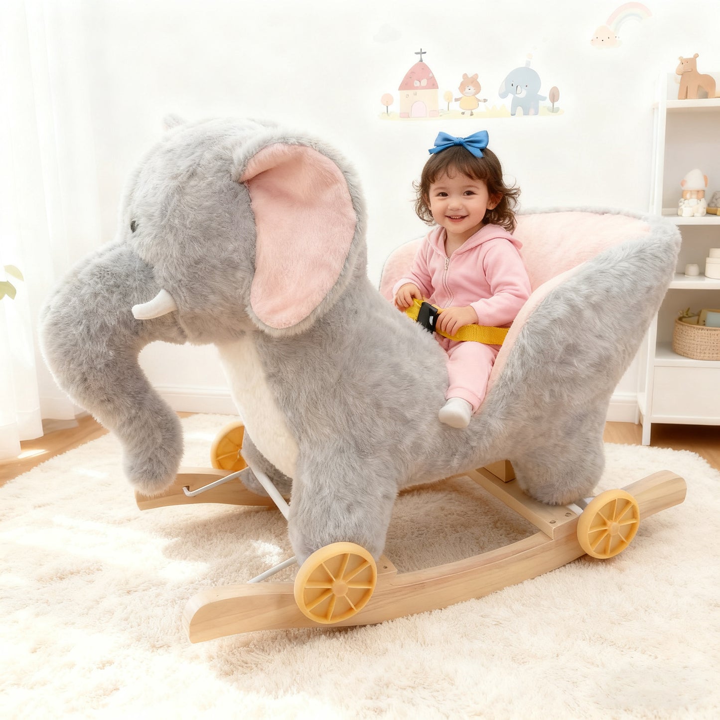 Jessruly® Elephant Rocking Horse