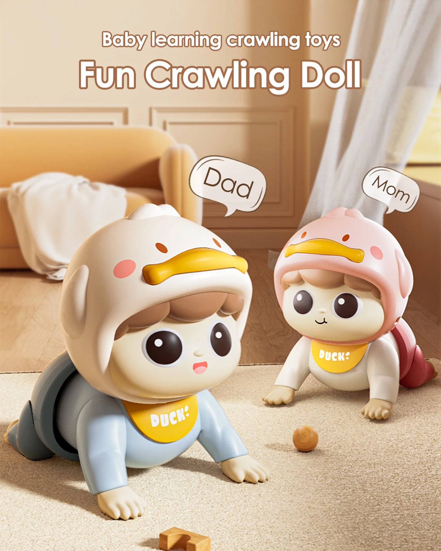Jessruly® Crawling Toy