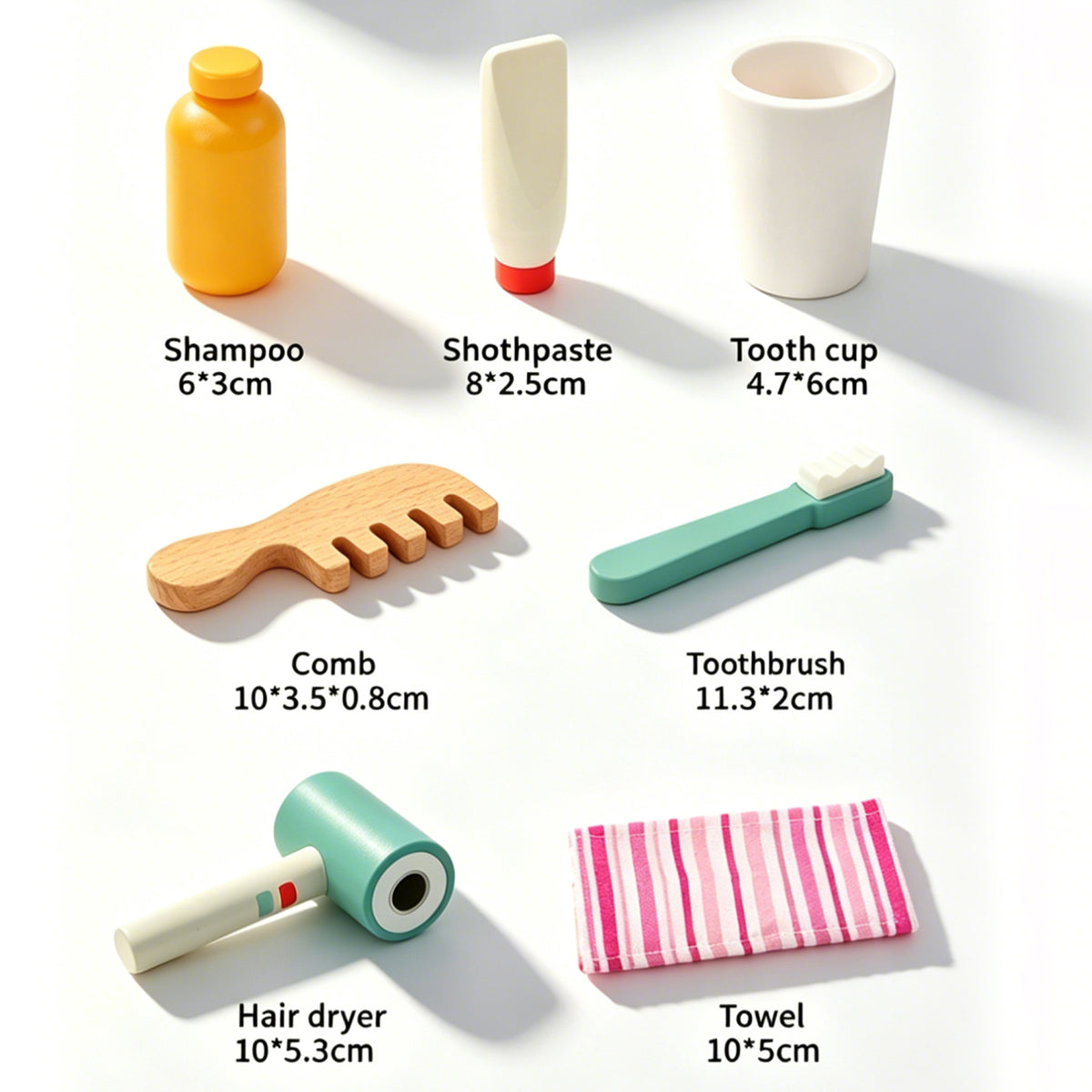 Jessruly® Kids Bathroom Sink Toy Set