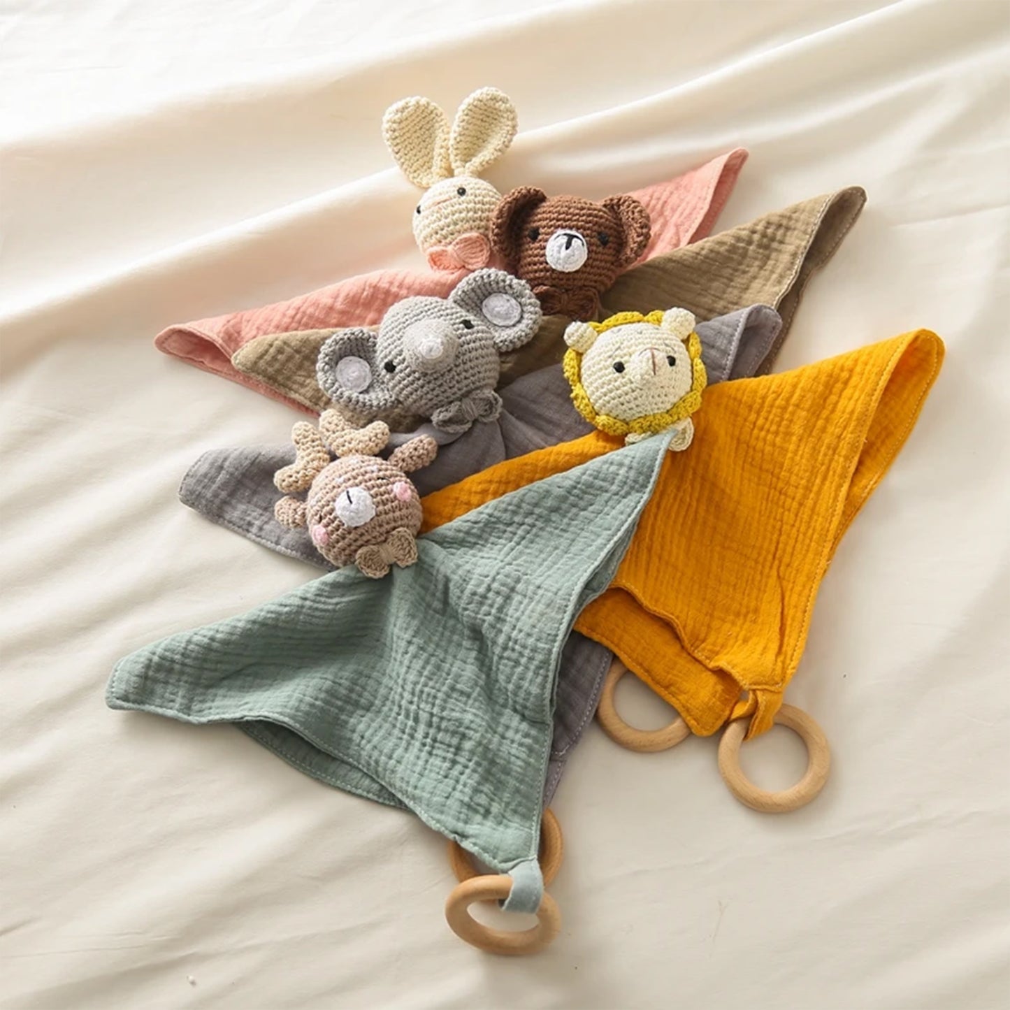 Jessruly® Cotton Muslin Lovey