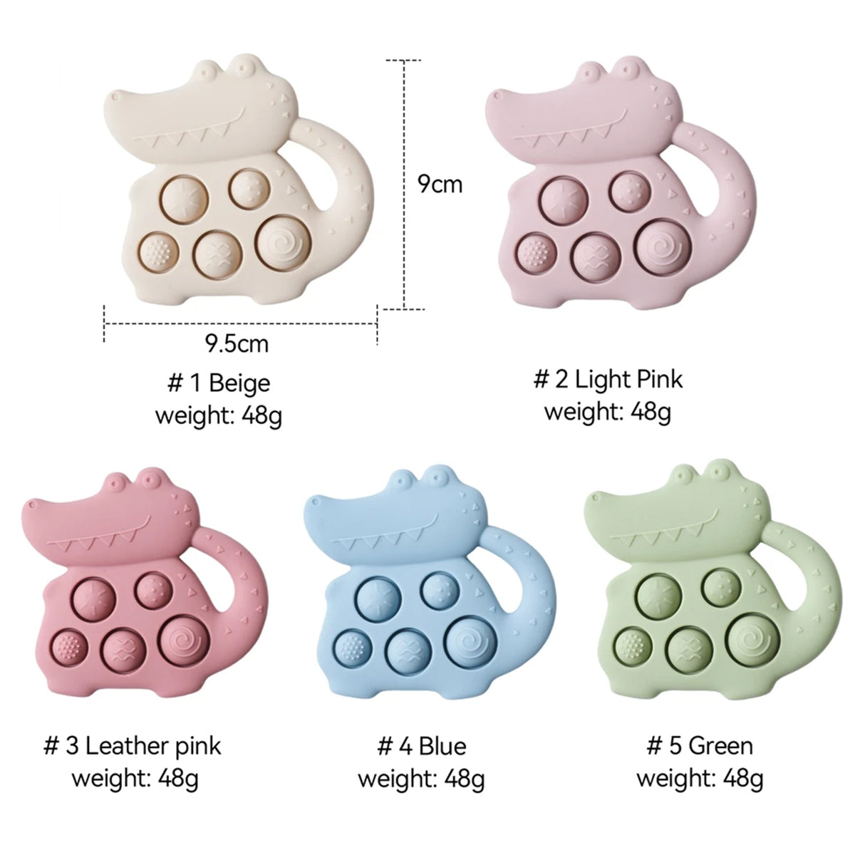 Jessruly® Silicone Simple Dimple Fidget Toy