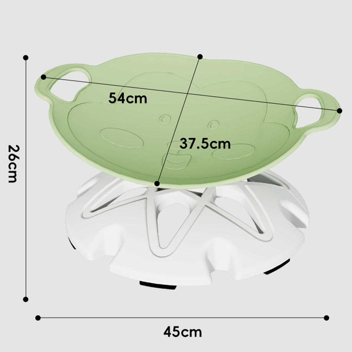 Jessruly® Sensory Spinning Chair with Monkey-Egg Shell Design