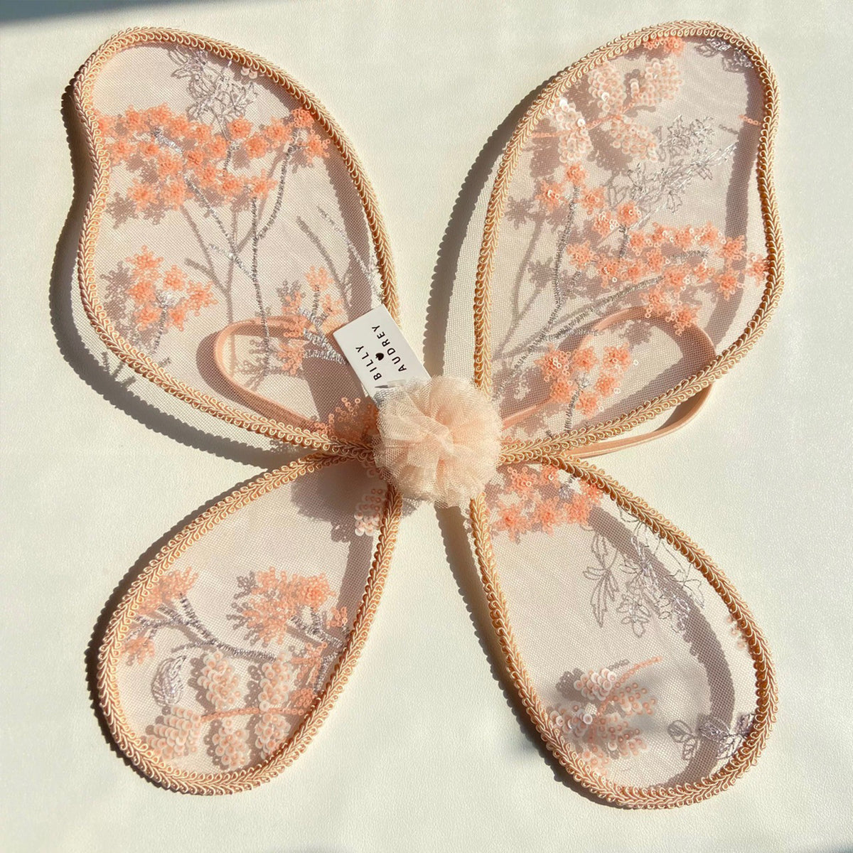 Jessruly® Embroidered Flower Fairy Wings (60×40 cm / 23.62×15.75 in)