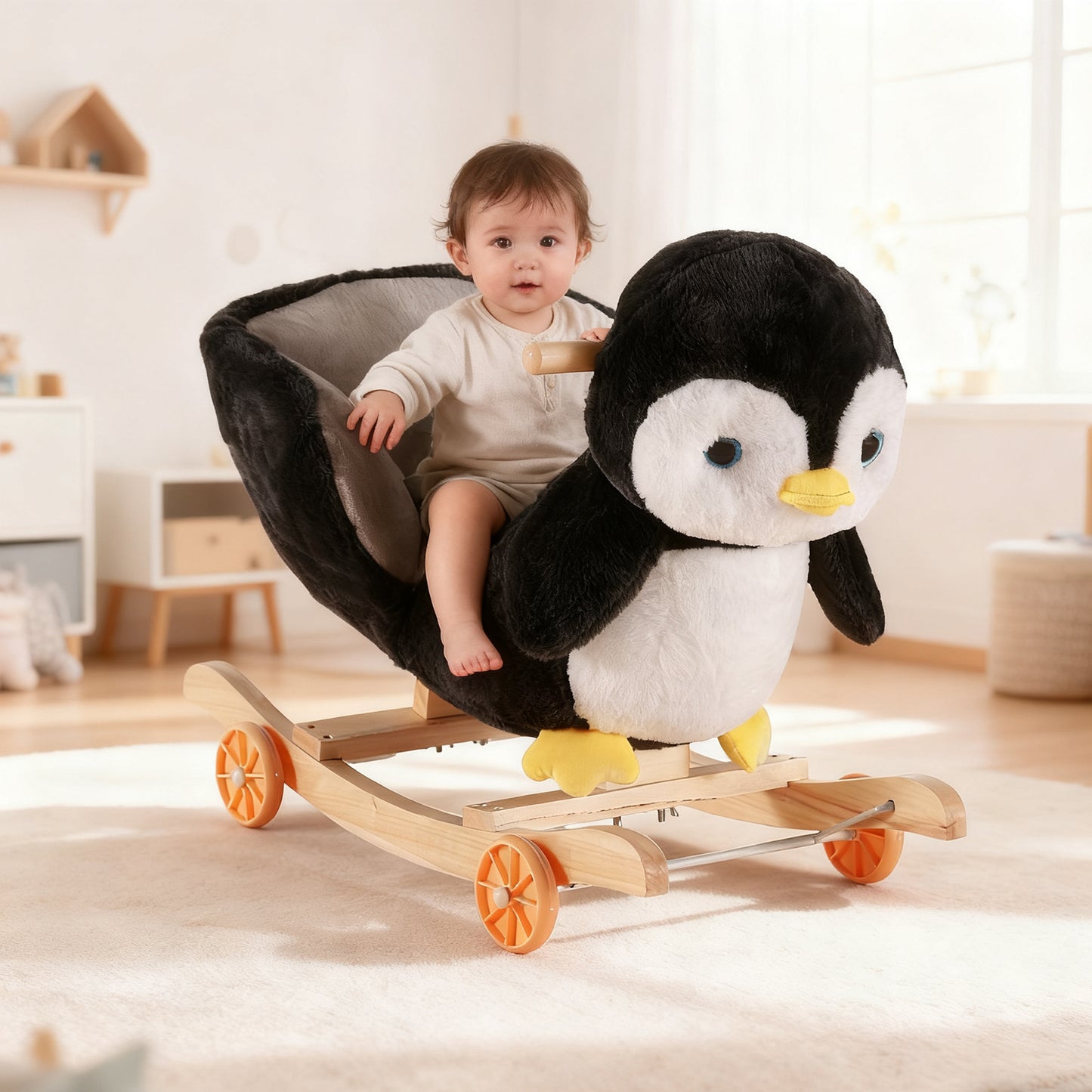 Jessruly® Penguin Rocking Horse
