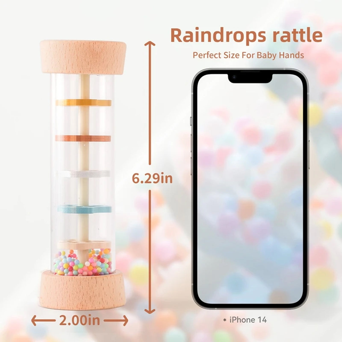 Jessruly® Wooden Rain Stick