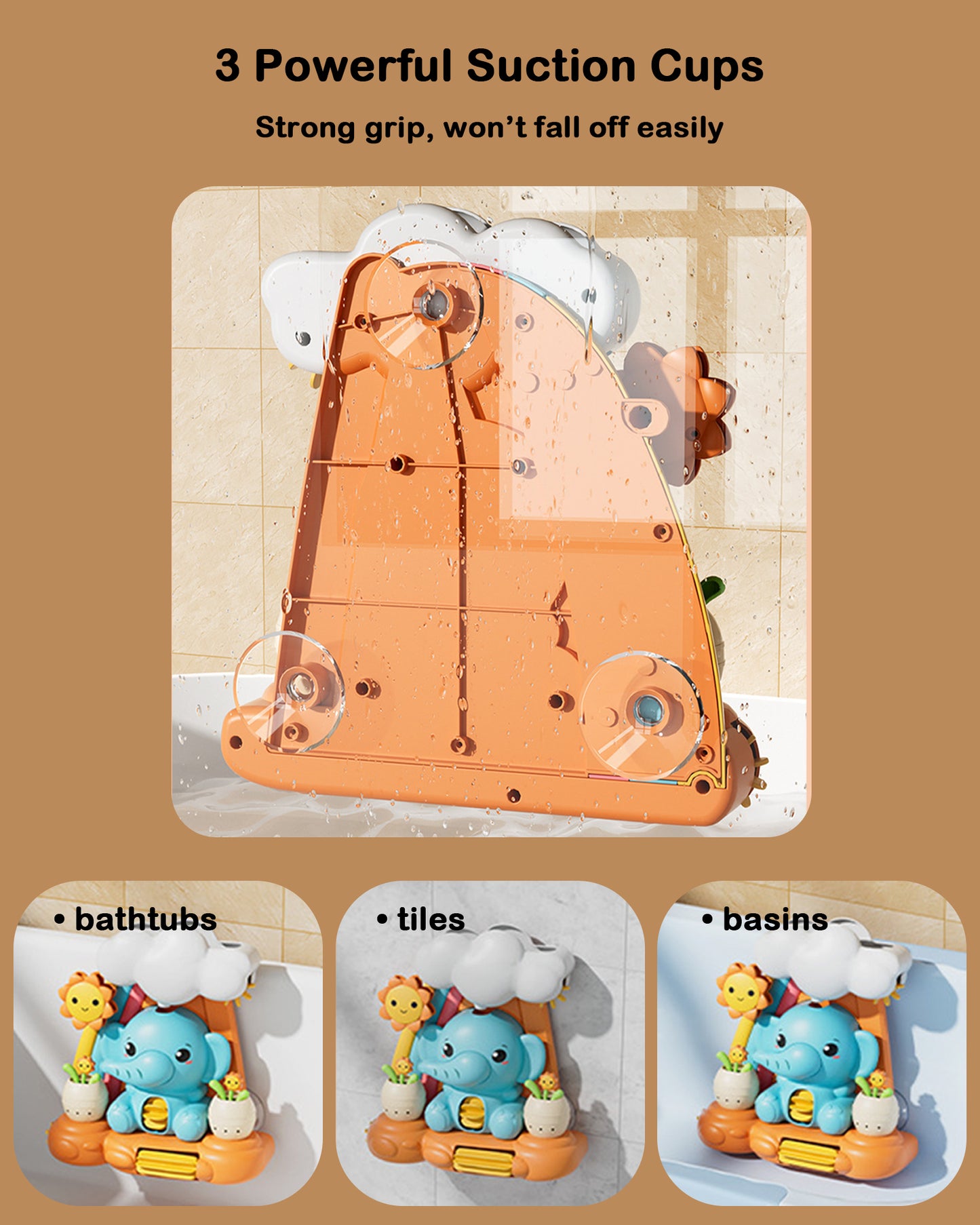 Jessruly® Elephant Bath Toys