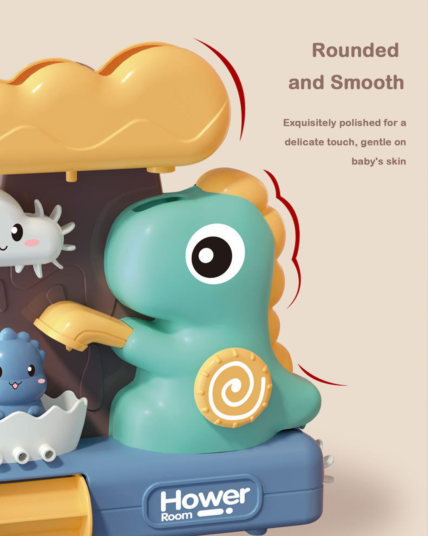 Jessruly® Dinosaur Bath Toys