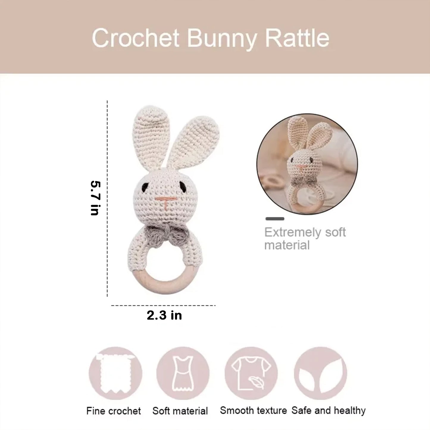 Jessruly® Animal Rattle