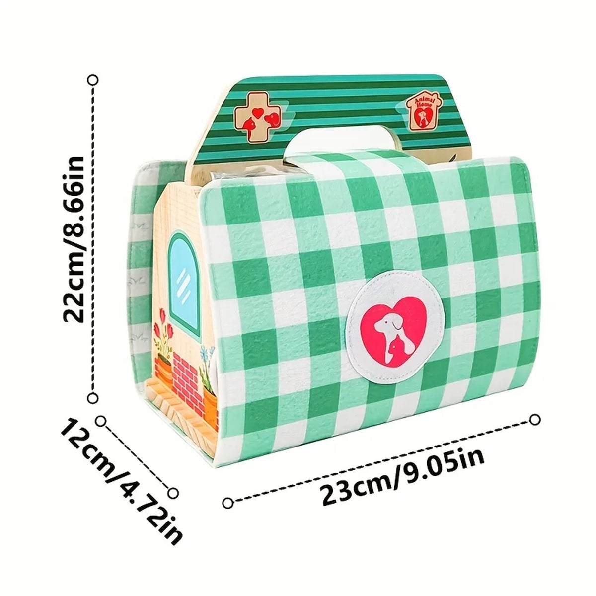 Jessruly® Wooden Shop Pretend Play Set