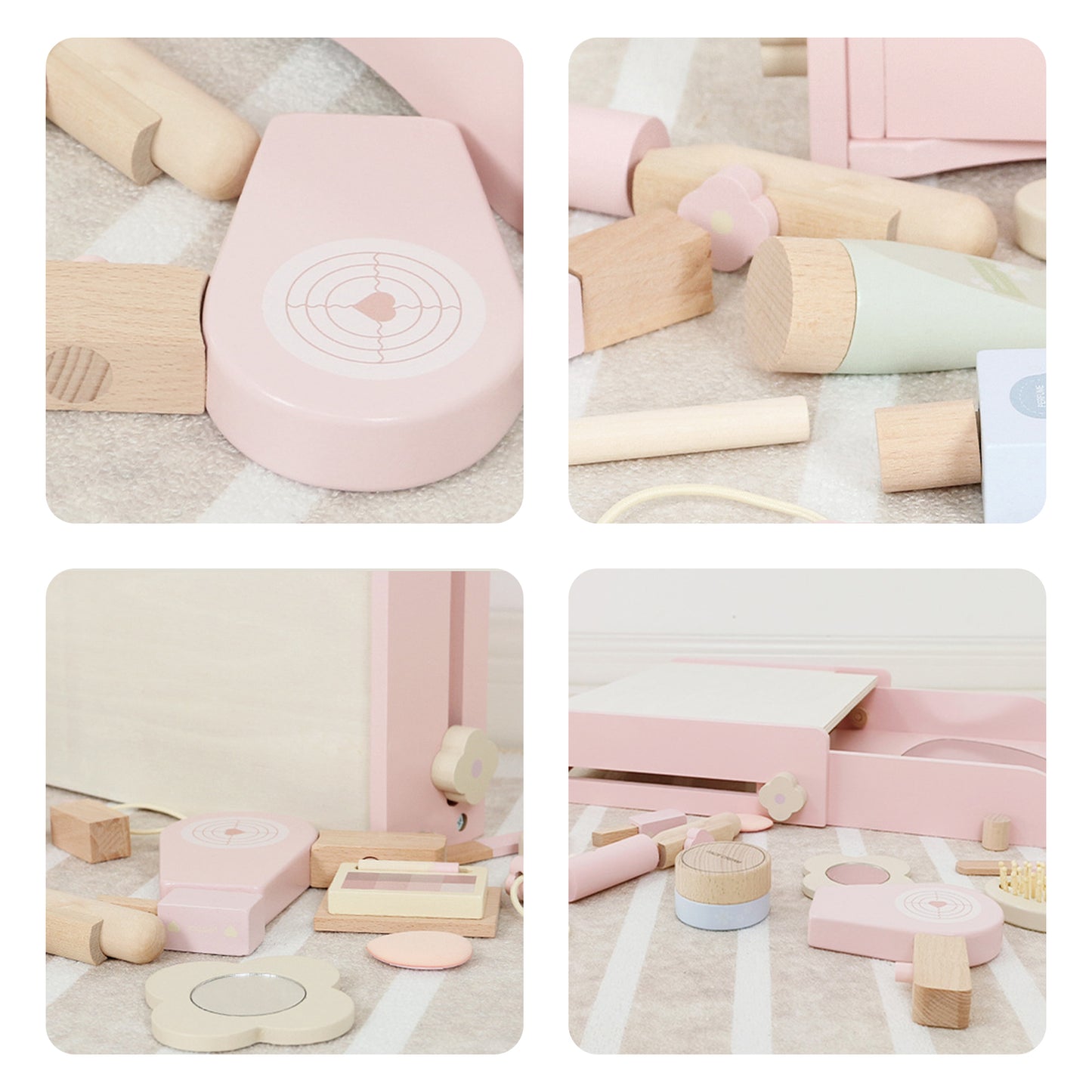 Jessruly® Wooden Makeup Play Set