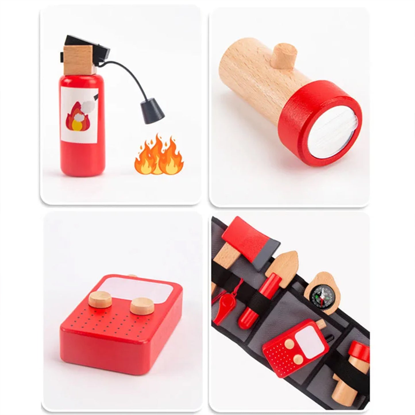 Jessruly® Firefighter Play Belt Set
