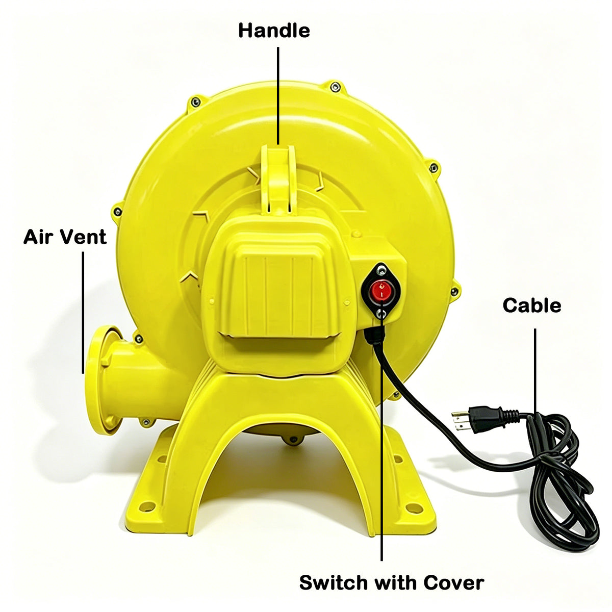 Jessruly® Inflatable Blower – High-Performance Electric Air Pump for Bouncy Castles