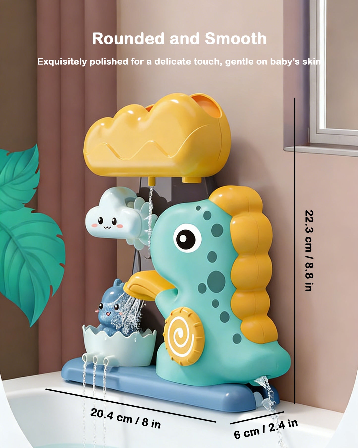 Jessruly® Dinosaur Bath Toys