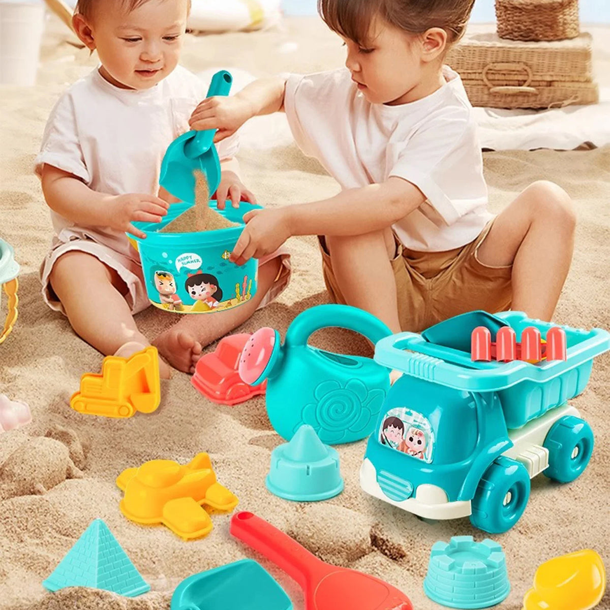Jessruly® Beach Toys Set – Premium Sand Toy Kit with Shovel