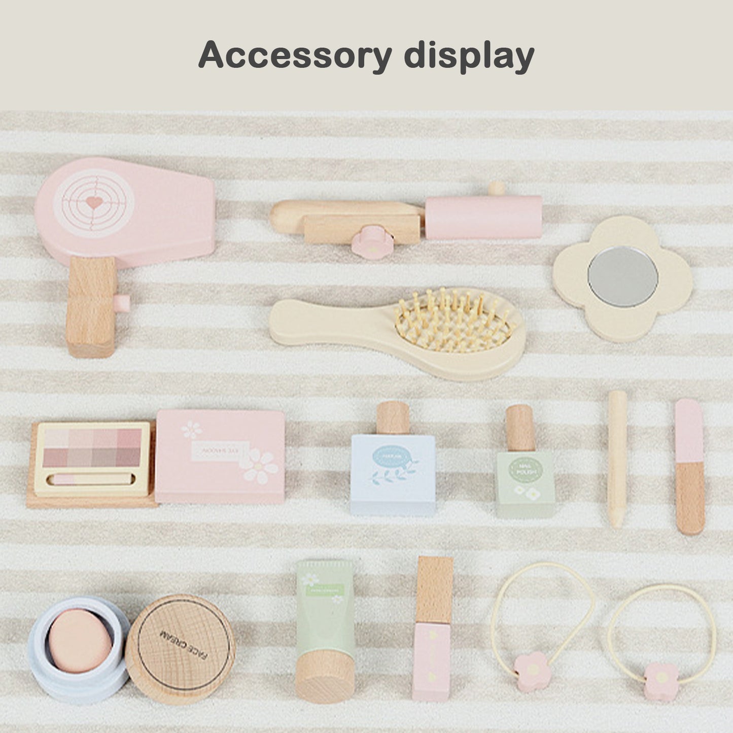 Jessruly® Wooden Makeup Play Set