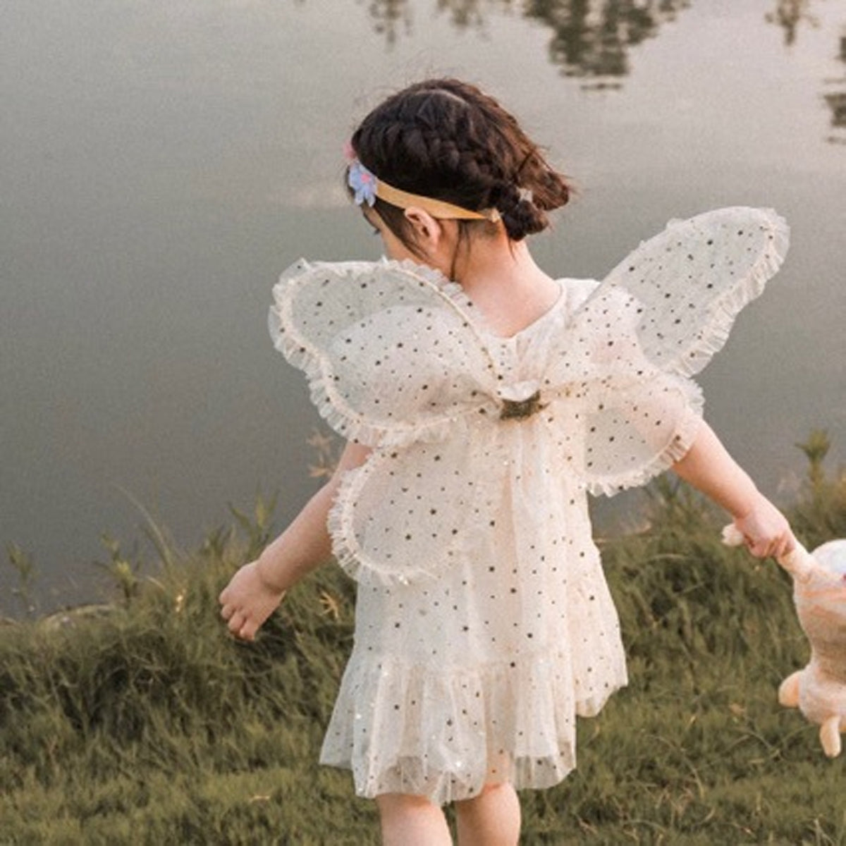 Jessruly® Fairy Wings – Delicate Lace Butterfly Wings for Photography