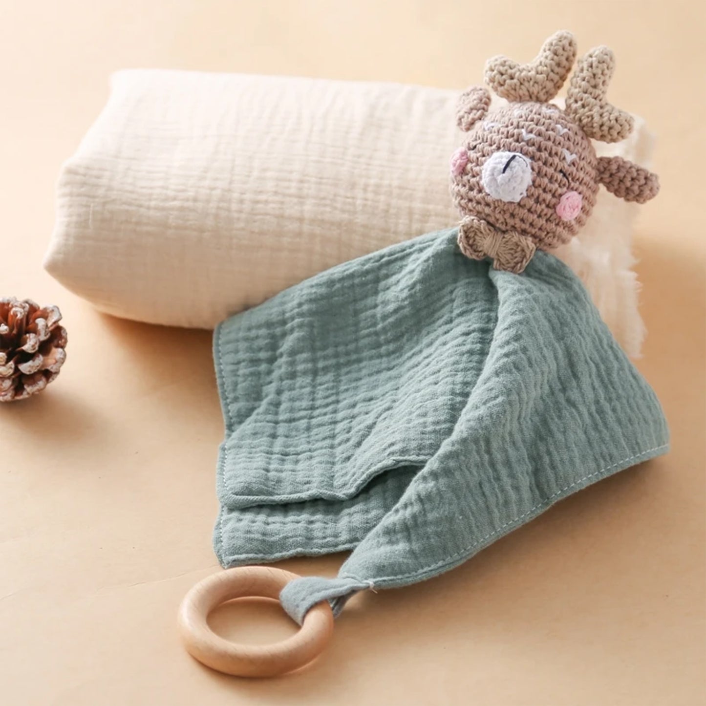Jessruly® Cotton Muslin Lovey