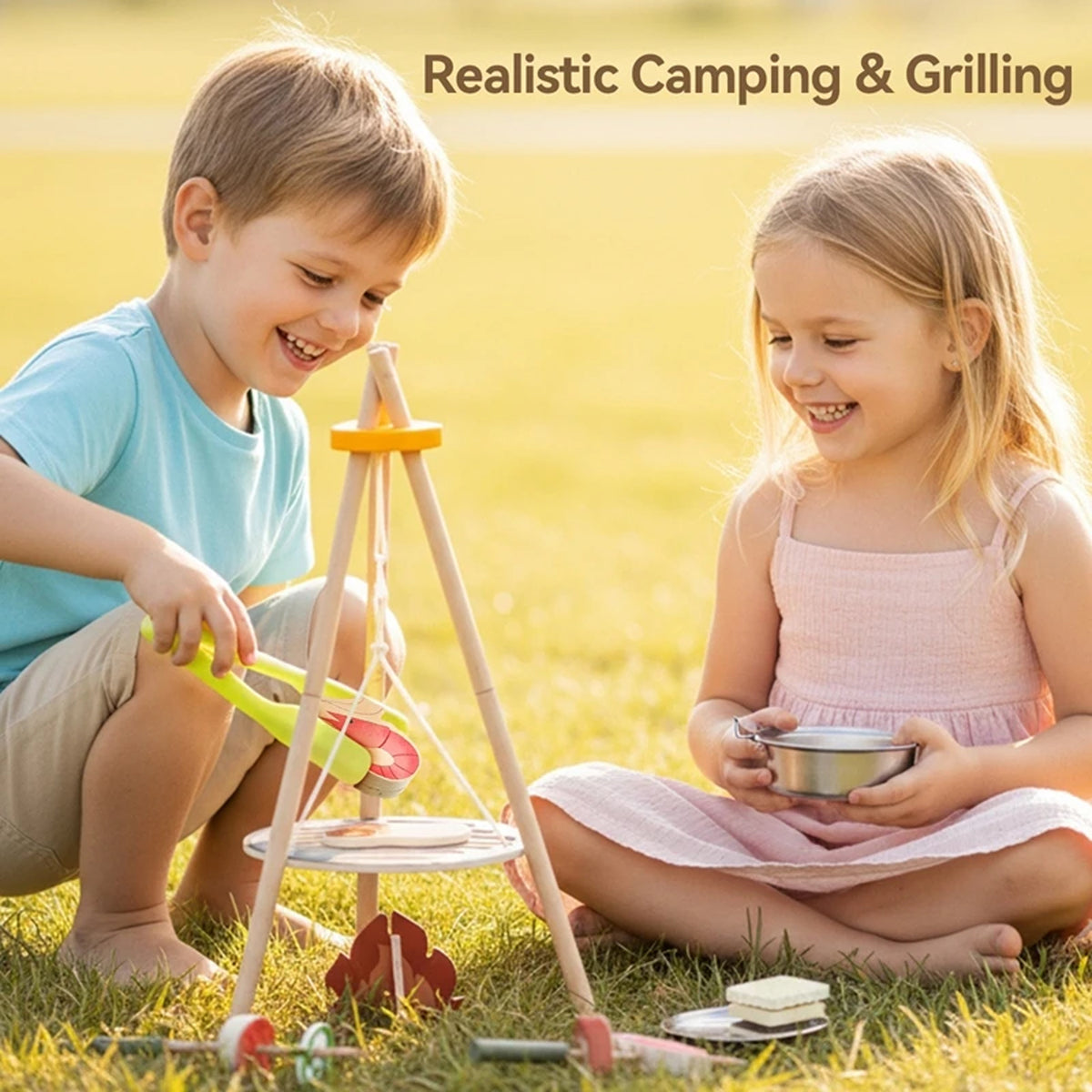 Jessruly® Camping Barbecue Play Set