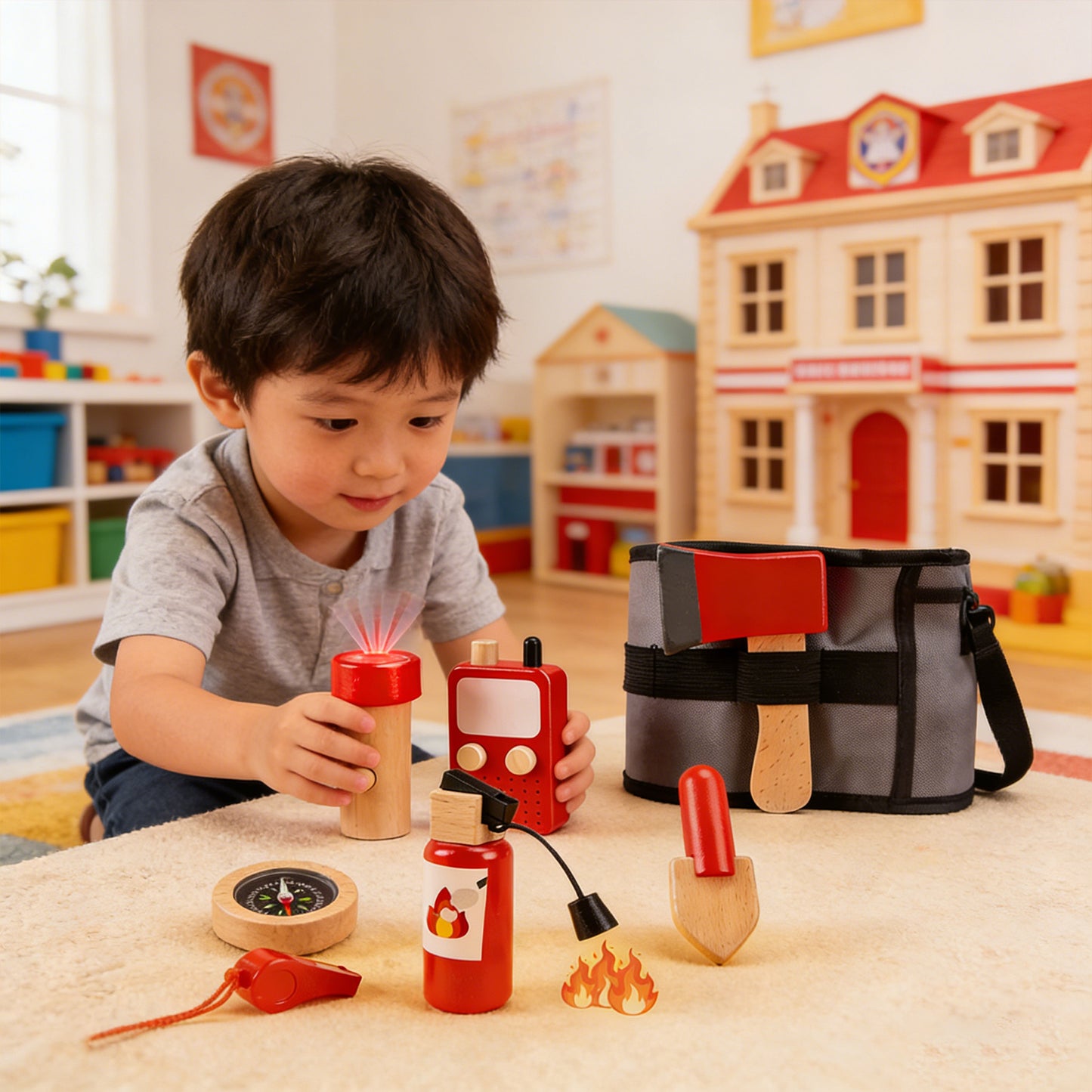 Jessruly® Firefighter Play Belt Set
